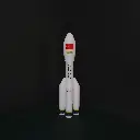 Gravity 1 Rocket by Orienspace CNSA China | Chinese Rocket Model Statute for Gifting and Science Decoration